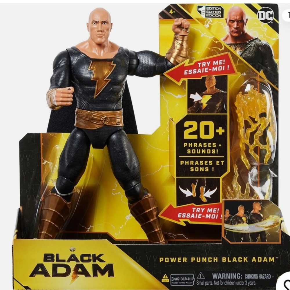 Action Figure Black Adam Movie Collectible